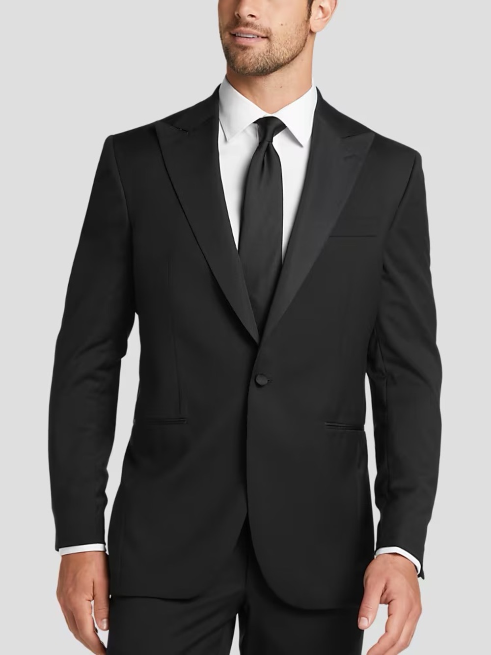 54R Vera Wang Black dress suit/tuxedo